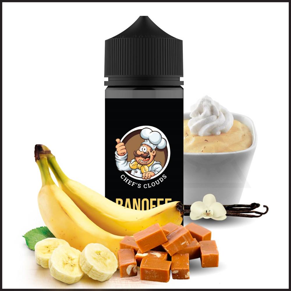 CHEFS CLOUDS BANOFFEE SHOT 120ML